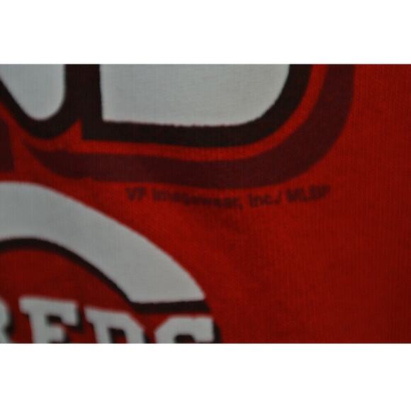 Cincinnati Reds shirt Men's XL extra large red short sleeve NLDS champions MLB - Picture 4 of 10